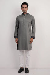 Men Premium Panjabi (DK. Grey)